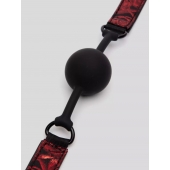 Кляп-шар на двусторонних ремешках Reversible Silicone Ball Gag - Fifty Shades of Grey - купить с доставкой в Красногорске