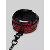Красно-черные оковы Reversible Faux Leather Ankle Cuffs - Fifty Shades of Grey - купить с доставкой в Красногорске