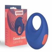 Синее эрекционное кольцо RRRING Casual Date Cock Ring - FeelzToys - в Красногорске купить с доставкой