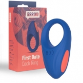 Синее эрекционное кольцо RRRING First Date Cock Ring - FeelzToys - в Красногорске купить с доставкой
