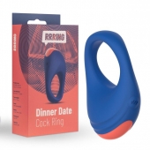 Синее эрекционное кольцо RRRING Dinner Date Cock Ring - FeelzToys - в Красногорске купить с доставкой