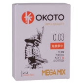 Набор из 4 презервативов OKOTO MegaMIX - Sitabella - купить с доставкой в Красногорске