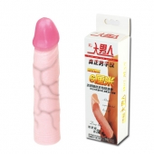 Удлиняющая насадка на пенис Deep Love - 21,5 см. - Baile - в Красногорске купить с доставкой