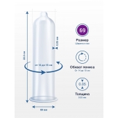Презервативы MY.SIZE размер 69 - 10 шт. - My.Size - купить с доставкой в Красногорске