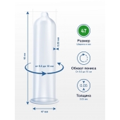 Презервативы MY.SIZE размер 47 - 3 шт. - My.Size - купить с доставкой в Красногорске