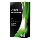 Презервативы увеличенного размера VITALIS PREMIUM x-large - 12 шт. - Vitalis - купить с доставкой в Красногорске