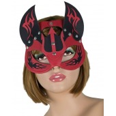 Маска дьяволицы с рожками - LOVETOY (А-Полимер) - купить с доставкой в Красногорске