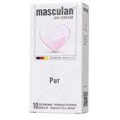 Супертонкие презервативы Masculan Pur - 10 шт. - Masculan - купить с доставкой в Красногорске