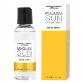 Смазка на силиконовой основе Mixgliss Sun - 50 мл. - Mixgliss - купить с доставкой в Красногорске