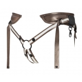 Бронзовый пояс для насадок Desirous Harness - Strap-on-me - купить с доставкой в Красногорске
