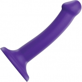Фиолетовый фаллоимитатор-насадка Strap-On-Me Dildo Dual Density size S - 17 см. - Strap-on-me - купить с доставкой в Красногорске