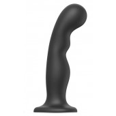 Черная насадка Strap-On-Me Dildo Plug P G size XXL - Strap-on-me - купить с доставкой в Красногорске