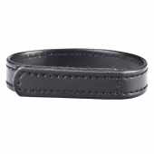 Кольцо на пенис из искусственной кожи на липучке VELCRO COCK RING - 5 см. - BlueLine - в Красногорске купить с доставкой