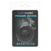 Чёрное эрекционное кольцо Barbarian - Bathmate - в Красногорске купить с доставкой