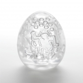 Мастурбатор-яйцо Keith Haring EGG DANCE - Tenga - в Красногорске купить с доставкой