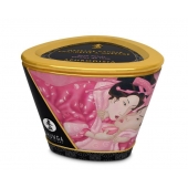 Массажная свеча Rose Petals с ароматом розы - 170 мл. - Shunga - купить с доставкой в Красногорске