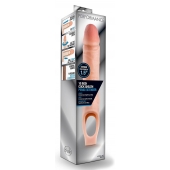 Телесная насадка на пенис 10 Inch Cock Sheath Extender - 25 см. - Blush Novelties - в Красногорске купить с доставкой