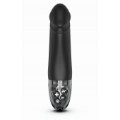 Черный вибратор с электростимуляцией Real Deal Neal - 16,5 см. - MyStim - купить с доставкой в Красногорске