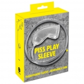 Прозрачная насадка на пенис Piss Play Sleeve для игр с мочеиспусканием - Orion - купить с доставкой в Красногорске
