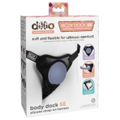 Черные трусики для страпона Body Dock SE на регулируемых ремнях - Pipedream - купить с доставкой в Красногорске