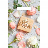 Полиэтиленовый пакет  Подарочек  с вырубной усиленной ручкой - 20 х 30 см. - Сима-Ленд - купить с доставкой в Красногорске