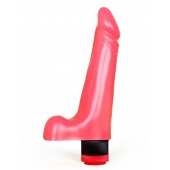 Гелевый розовый вибромассажёр - 17,8 см. - LOVETOY (А-Полимер)