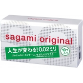 Ультратонкие презервативы Sagami Original 0.02 - 10 шт. - Sagami - купить с доставкой в Красногорске