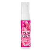 Интимный гель на водной основе Tutti-Frutti Bubble Gum - 30 гр. - Биоритм - купить с доставкой в Красногорске