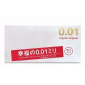 Ультратонкие презервативы Sagami Original 0.01 - 20 шт. - Sagami - купить с доставкой в Красногорске