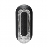 Черный мастурбатор Tenga Flip Zero Gravity с вибрацией - Tenga - в Красногорске купить с доставкой