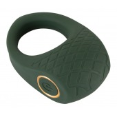 Зеленое эрекционное виброкольцо Luxurious Vibro Cock Ring - Orion - в Красногорске купить с доставкой