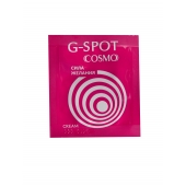 Стимулирующий интимный крем для женщин Cosmo G-spot - 2 гр. - Биоритм - купить с доставкой в Красногорске