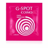 Стимулирующий интимный крем для женщин Cosmo G-spot - 2 гр. - Биоритм - купить с доставкой в Красногорске