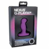 Фиолетовая вибровтулка Nexus G-Play+ M - Nexus Range - в Красногорске купить с доставкой