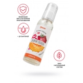 Съедобная гель-смазка Yovee «Двойной соблазн» с Д-пантенолом и вкусом клубники и дыни - 100 мл. - ToyFa - купить с доставкой в Красногорске