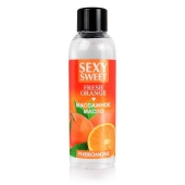 Массажное масло Sexy Sweet Fresh Orange с ароматом апельсина и феромонами - 75 мл. - Биоритм - купить с доставкой в Красногорске