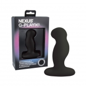 Черная вибровтулка Nexus G-Play+ L - Nexus Range - в Красногорске купить с доставкой