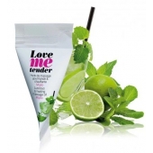 Съедобное согревающее массажное масло Love Me Tender Mojito с ароматом мохито - 10 мл. - Love to Love - купить с доставкой в Красногорске