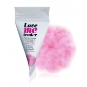 Съедобное согревающее массажное масло Love Me Tender Cotton Candy с ароматом сладкой ваты - 10 мл. - Love to Love - купить с доставкой в Красногорске