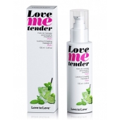Съедобное согревающее массажное масло Love Me Tender Mojito с ароматом мохито - 100 мл. - Love to Love - купить с доставкой в Красногорске