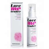 Съедобное согревающее массажное масло Love Me Tender Cotton Candy с ароматом сладкой ваты - 100 мл. - Love to Love - купить с доставкой в Красногорске