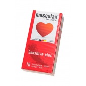 Презервативы Masculan Sensitive plus - 10 шт. - Masculan - купить с доставкой в Красногорске
