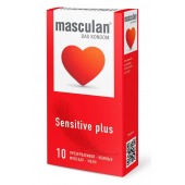 Презервативы Masculan Sensitive plus - 10 шт. - Masculan - купить с доставкой в Красногорске