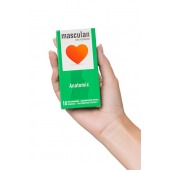 Презервативы анатомической формы Masculan Anatomic - 10 шт. - Masculan - купить с доставкой в Красногорске