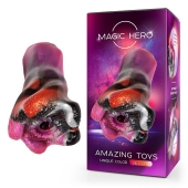 Разноцветный фантазийный мастурбатор - Bior toys - в Красногорске купить с доставкой