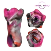 Разноцветный фантазийный мастурбатор - Bior toys - в Красногорске купить с доставкой