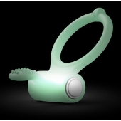 Светящееся в темноте эрекционное виброкольцо Power Clit - Dorcel - в Красногорске купить с доставкой