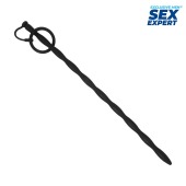 Черный стимулятор уретры Sex Expert - Sex Expert - купить с доставкой в Красногорске