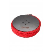 Красная веревка для шибари на катушке - 10 м. - Pecado - купить с доставкой в Красногорске