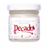 Массажная свеча Caramel   Popcorn - 35 мл. - Pecado - купить с доставкой в Красногорске